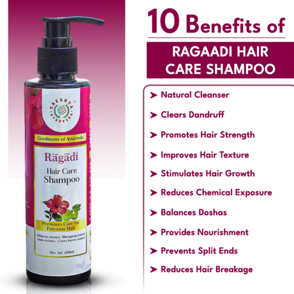 Ragadi Hair Care Shampoo vol 200ml | Ayurvedic Hair Care Shampoo | Hair Care Control Shampoo for Men & Women - Image 6
