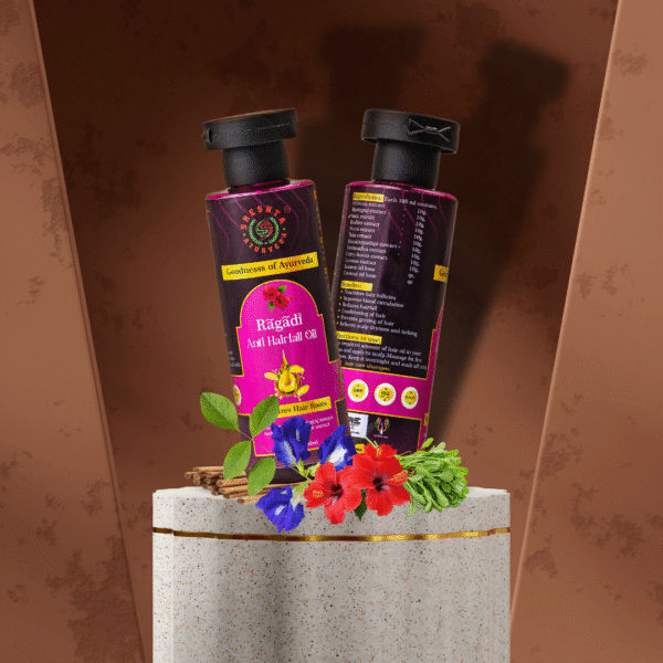 Ragadi Anti Hairfall Oil | Ayurvedic Hair Oil for Men, Women and Kids | Anti Hairfall Oil 100ML | Hair Fall Control and Hair Growth Oil