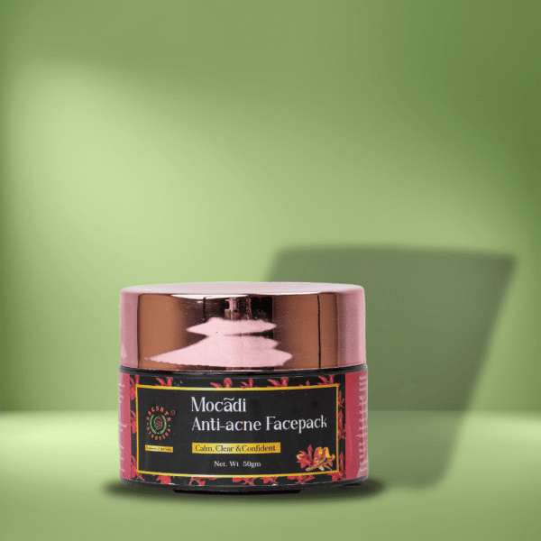Mocadi Anti acne Face Pack 50gm | Ayurvedic Anti acne face pack for Men & Women | Help to fade acne scars - Image 2