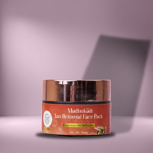 Madhukadi Tan Removal Face Pack 50gm | Ayurvedic Tan Removal Face Pack for Men & Women | Skin Brightening | Tan Reduction | Remove Blemishes - Image 3