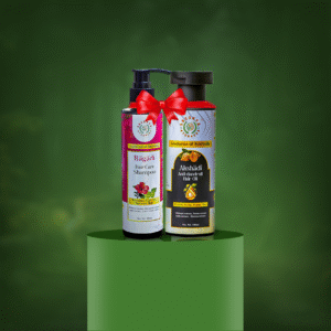 Akshaadi Antidandruff oil + Ragaadi Hair Care Shampoo