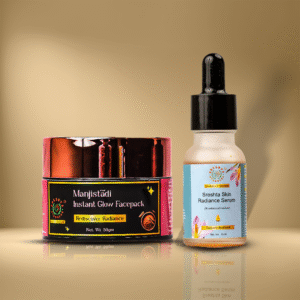 Serum + Manjistadi Facepack